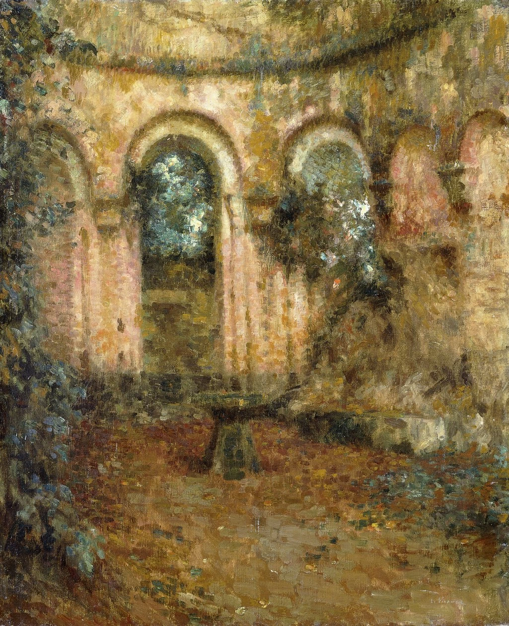 Henri Le Sidaner - I giardini del castello
